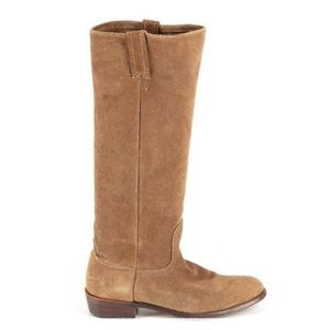 FRYE Bari Slouch Suede Leather Tan Tall
Boots Size 5.5 B
